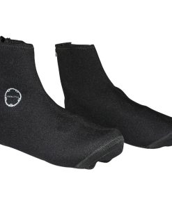 Couvre Chaussure Hiver Route Neoprene Noir 40-41 (Zip + Velcro) (Paire)