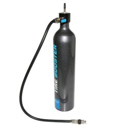 Reservoir Pompe Schwalbe Tire Booster Alu Pression 11Bars Vp-vs Avec Raccord Direct Pour Plaquer Pneu Tubeless Sur La Jante