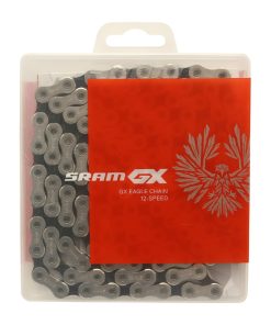 Chaine Velo 12V. VTT SRAM Gx Eagle 126 Maillons Gris-Noir