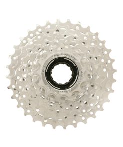 Roue Libre 9V. Sunrace 13-32 Argent Indexee (En Boite) (Compatible Vae Moteur Roue Arriere) 13-14-15-16-18-21-24-28-32
