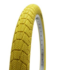 Pneu BMX 20 X 1.95 Kenda Slick Jaune TR (50-406)
