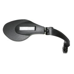 Retroviseur Velo Droit Gravity Oval Fixation Sur Cintre Guidon Pour Vae (Miroir 8,5X6 Cm)