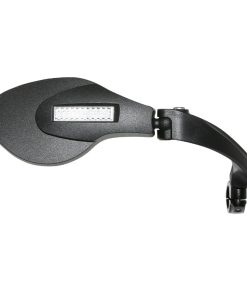 Retroviseur Velo Droit Gravity Oval Fixation Sur Cintre Guidon Pour Vae (Miroir 8,5X6 Cm)