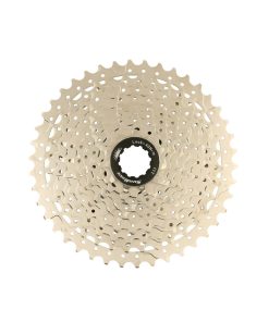 Cassette 10V. Sunrace Ms3 11-42 VTT Pour Shimano Metallic Argent (Livre En Boite) (11-13-15-18-21-24-28-32-36-42) (2 Blocs + Pignons)
