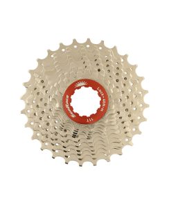 Cassette 11V. Sunrace Rx1 11-28 Route Pour Shimano (Niveau 105) Metallic Argent (Livre En Boite) (11-12-13-14-15-17-19-21-23-25-28)