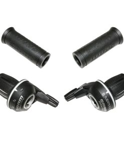 Manette VTT SRAM Gripshift Droite Mrx 3X8V. Compatible Shimano (Vendu A La Paire En Boite) - Poignee Tournante