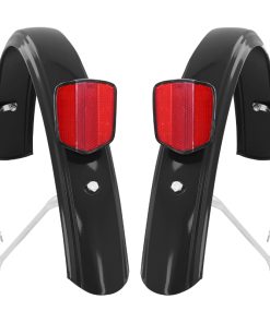 Garde Boue Noir Arriere Pour Tricycle 125803 24" (Vendu A La Paire)