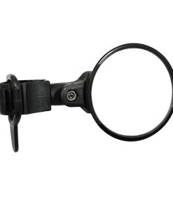 Retroviseur Velo Gauche Ou Droit Newton Fixation Sur Cintre Guidon (Miroir Diam 7 Cm)