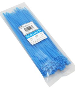 Collier de Serrage Nylon Type Rilsan 3,6X250mm Bleu (Vendu Par 100) -Gravity-