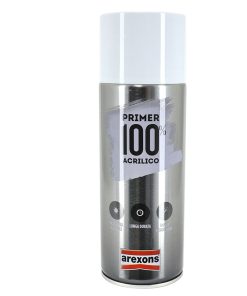 Appret Peinture Arexons Primer 100% Acrylique Special Plastique Transparent (Aerosol-Bombe 400 Ml) (3441)