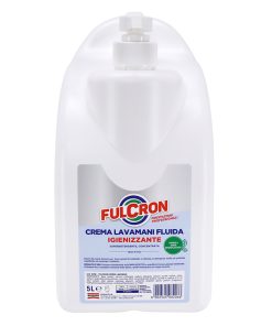 Savon-Nettoyant Mains Arexons Fulcron Creme Blanche Granuleux-Microbilles Avec Pompe (5 L)