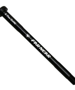 Axe Traversant - Blocage Roue Arriere Switch Filetage M12 X 1.5 mm 12 X 142 Noir (168 mm Hors Butee Dont Filetage 17 mm)