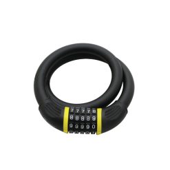 Antivol Velo Cable A Combinaison Auvray Diam 20 mm L 80 Cm Noir Mat