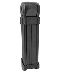 Antivol Velo Pliable-Pliant Axa Fold 100 L 90 Cm Noir Avec Support (Maillon 7 mm) - Securite Niveau 9-15