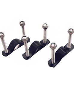 Fixation Caisse-Panier Osier Arriere Basil (Kit de 3)