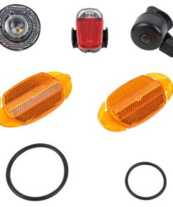 Eclairage Velo A Pile Kit Homologue Pour Velo (Livre Avec Pile)