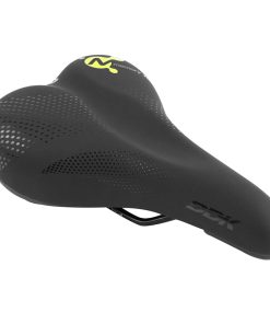 Selle Newton City Metro Unisex Elastomere Moderate Noir A Memoire de Forme 260X180mm