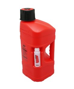 Jerrycan-Bidon Polisport Prooctane 10 L Rouge (Avec Tube) et Bidon 125 ml (Doseur Huile)