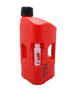 Jerrycan-Bidon Polisport Prooctane 20 L Rouge (Avec Tube) et Bidon 250 ml (Doseur Huile)