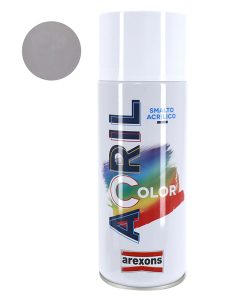 Bombe de Peinture Arexons Acrylique Gris Aluminium Ral 9006 (Carters Moteur-Cadre-Phare) (Aerosol 400 Ml) (3956)