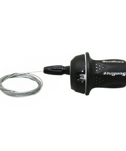 Manette Vtt Sunrace Droite Twist Gripshift M21 5V. - Poignee Tournante