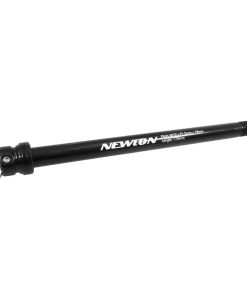 Axe Traversant - Blocage Roue Arriere Newton Filetage M12 X 1.5 Avec Levier Noir (172 mm Hors Butee Dont Filetage 18 mm)