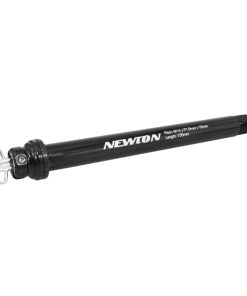 Axe Traversant - Blocage Roue Boost Avant Newton Filetage M14 X 1.5 mm Avec Levier 15 X 110 Noir Type Fox (155 mm Hors Butee Dont Filetage 16 mm)