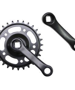 Pedalier City Gravity Acier 89mm Plateau 28D. (Boitier 127mm)