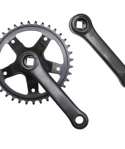 Pedalier City Gravity Acier 127mm Plateau 36D. (Boitier 131mm)