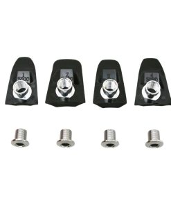 Intravis Pedalier Ta Compatible 105 5800 Noir Pour Plateau X110 (Jeu de 4) - Vis et Cheminee
