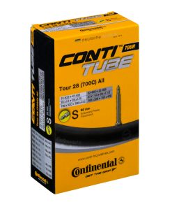 Chambre a Air Velo 700 X 32-47 Continental Valve Presta Obus Demontable Valve Longue 60mm