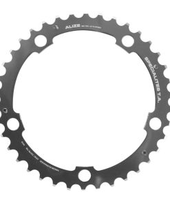 Plateau Route 5 Branches D.130 Ta Alize Triple 38 Dents Milieu Argent Alu 7075 Type Shimano 8-9-10V.