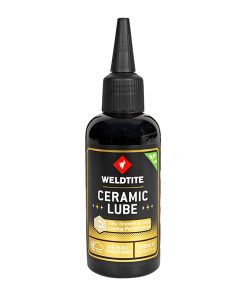 Lubrifiant Velo Multi-Usage Weldtite Tf2 Ceramique Impermeable (100Ml) - Resiste A L'Eau, Lubrification Optimale Chaine, Derailleur et Cables