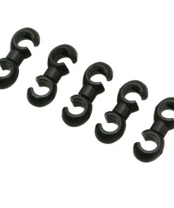 Attache Gaine Frein-Derailleur Fibrax Noir (Sachet de 5Pcs)