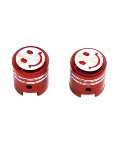 Bouchon de Valve Scoot-Cyclo Replay vs Piston Rouge (Paire)