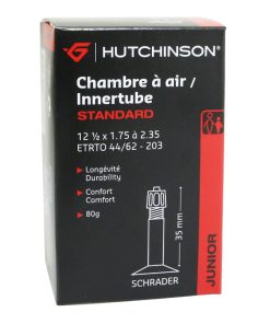 Chambre a Air Velo 12 1-2 X 1.75 Hutchinson Valve Standard 35mm 80G