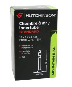 Chambre a Air Velo 14 X 1.75 Hutchinson Valve Presta 32mm 80G
