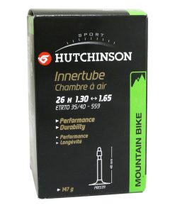 Chambre a Air Velo 26 X 1.30-1.65 Hutchinson Valve Presta 48mm 150G