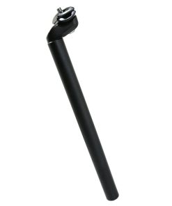 Tige de Selle VTT Alu Noir Mat Diam 25.4 L350mm