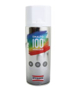 Bombe de Peinture Arexons Acrylique 100 Orange Pur Brillant Aerosol 400 ml (3598)