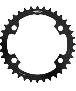 Plateau Route 4 Branches D.110 Pour Shimano Ultegra R8000 - R8050 - 6800 Miche 36 Dents Interieur Noir 11V. Compatible 105 5800