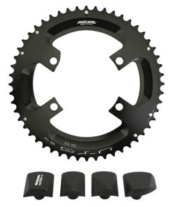 Plateau Route 4 Branches D.110 Pour Shimano Ultegra R8000 - R8050 Miche 52 Dents Exterieur Noir 11V.
