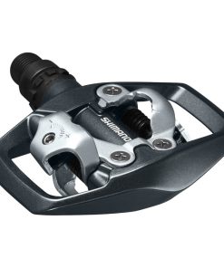 Pedale VTT Automatique Shimano Pd-Ed500 Double Enclenchement Avec Plateforme Noir Avec Cales (Paire)