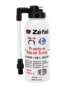 Bombe Anti-Crevaison Zefal Pneu 27.5+-29+ Tubeless - Tubetype Presta-Schrader (150Ml)