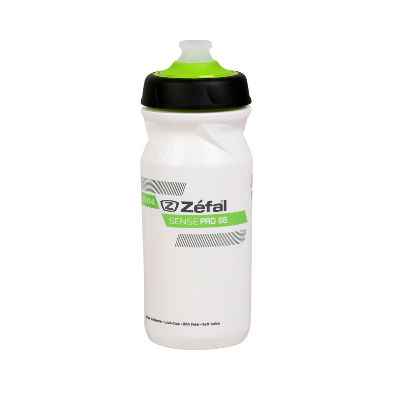 Bidon Zefal Sense Pro 65 Blanc 600 ml (Bouchon Securite Anti-Goutte)