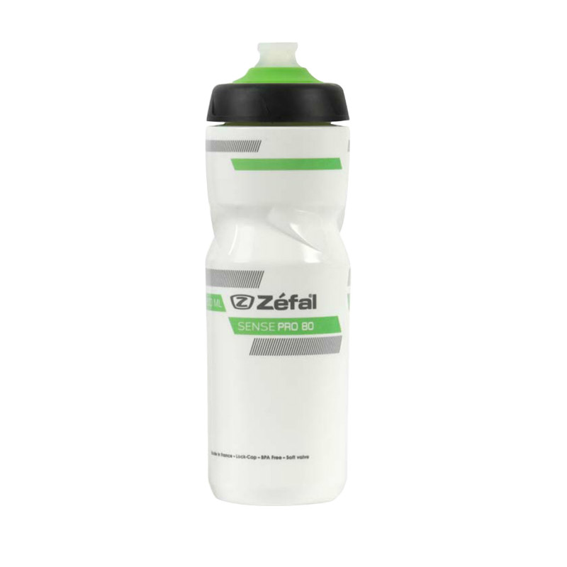 Bidon Zefal Sense Pro 80 Blanc 800 ml (Bouchon Securite Anti-Goutte)