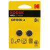 Pile Bouton Cr1616 Kodak Lithium 3V (Vendu Par 2)
