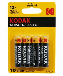 Pile Lr06 1.5V Kodak Alcaline Xtralife Aa (Vendu Par 4)