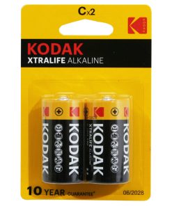 Pile Lr14 1.5V Kodak Alcaline Xtralife (Vendu Par 2)