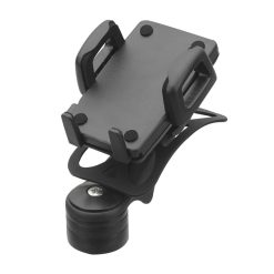 Support Smartphone-Telephone Ergotec Fixation Bouchon Potence Largeur Reglable de 60 À 80mm
